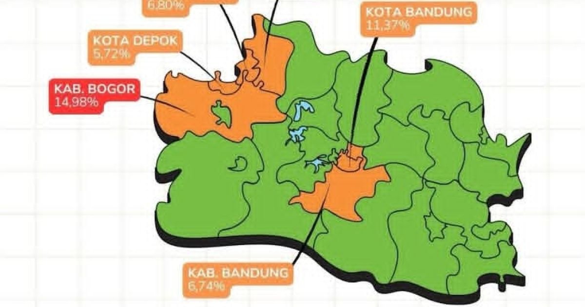 Kabupaten Bogor Jadi Tujuan Wisatawan Tertinggi di Jabar 2025