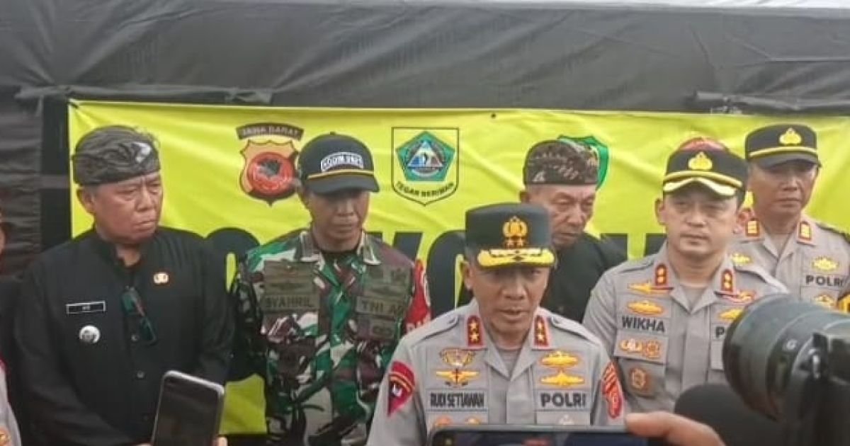 Kapolda Jabar Ungkap 11 Orang Penambang Ilegal Tewas di Pongkor Bogor