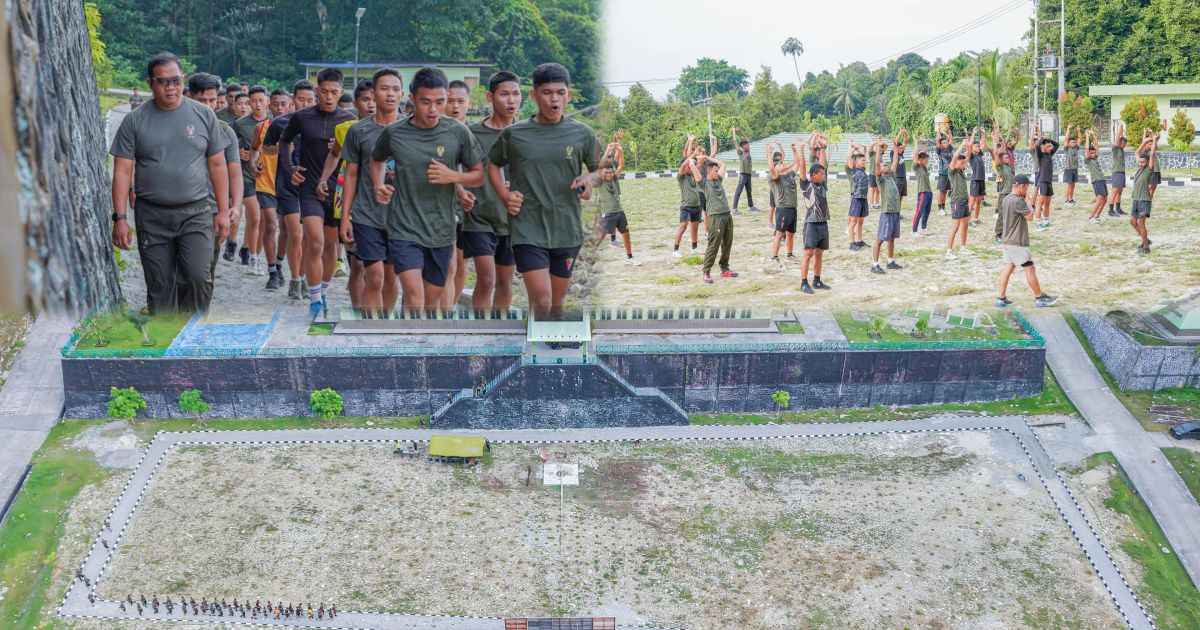 Akhiri Penantian 6 Tahun, Prajurit Korem 182/JO Kini Punya Jogging Track Swadaya