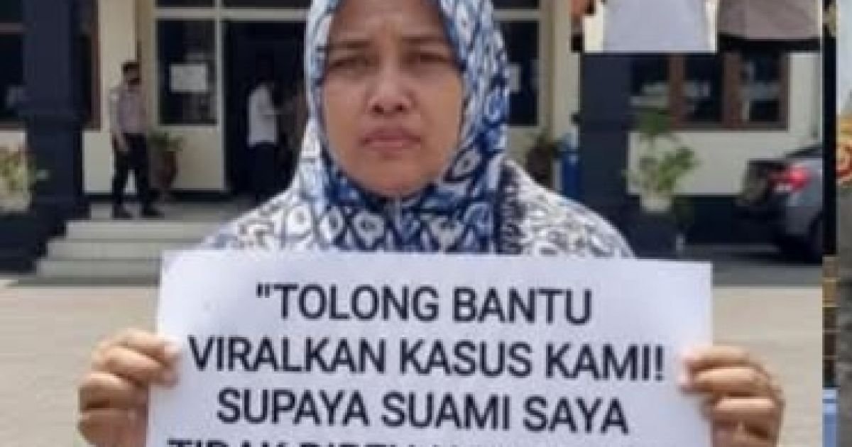 Bela Istri dari Jambret Bersenjata, Suami Jadi Tersangka dan Terancam 6 Tahun Bui