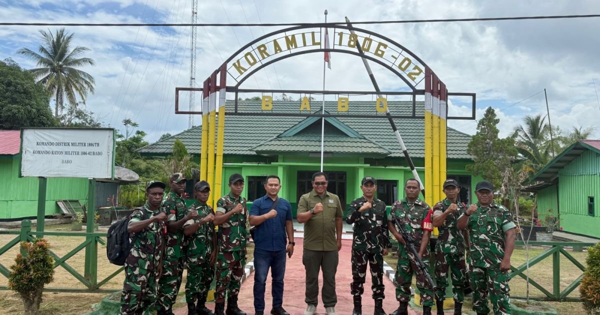 Danrem 182/JO Kolonel Inf Irwan Budiana Beri 5 Arahan Strategis di Koramil Babo