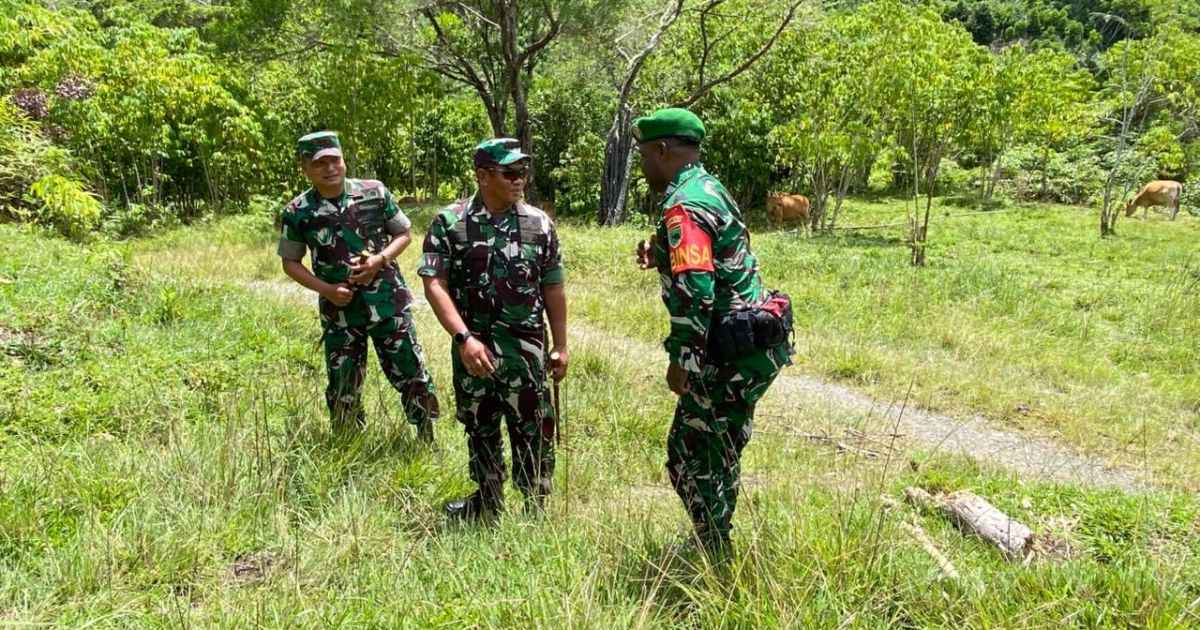Danrem 182/JO Kolonel Inf Irwan Budiana Tinjau Lokasi Rencana Pembangunan Koperasi Desa Merah Putih di Pegunungan Arfak