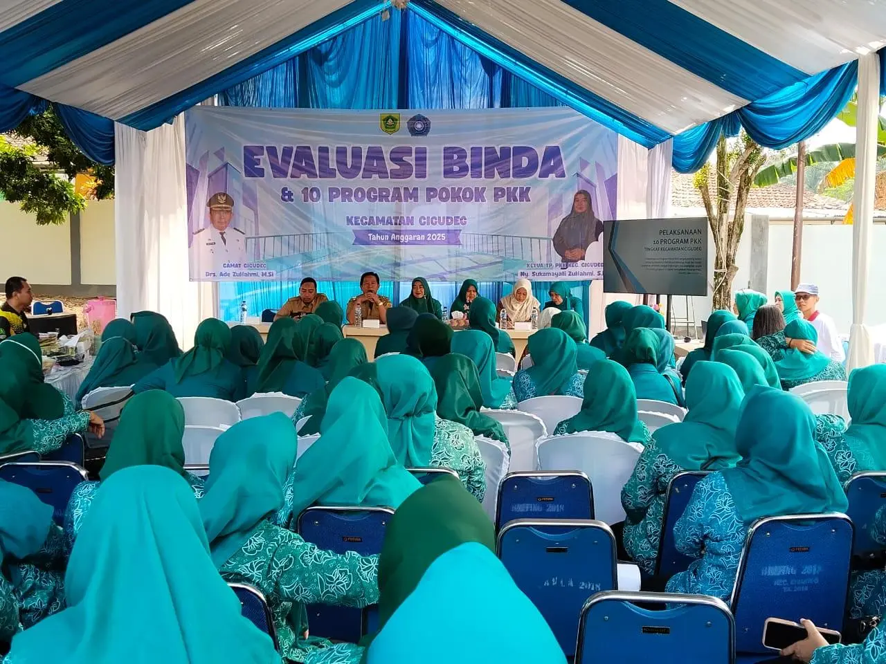 Pemerintan Gelar Evaluasi Program PKK dan Kesehatan di Kecamatan Cigudeg