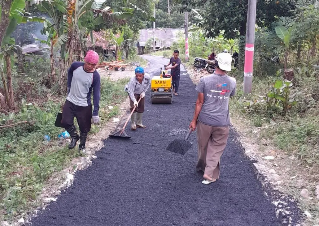 Berkat Bantuan Provinsi Jalan Kampung Citeureup Jasinga Kini Mulus